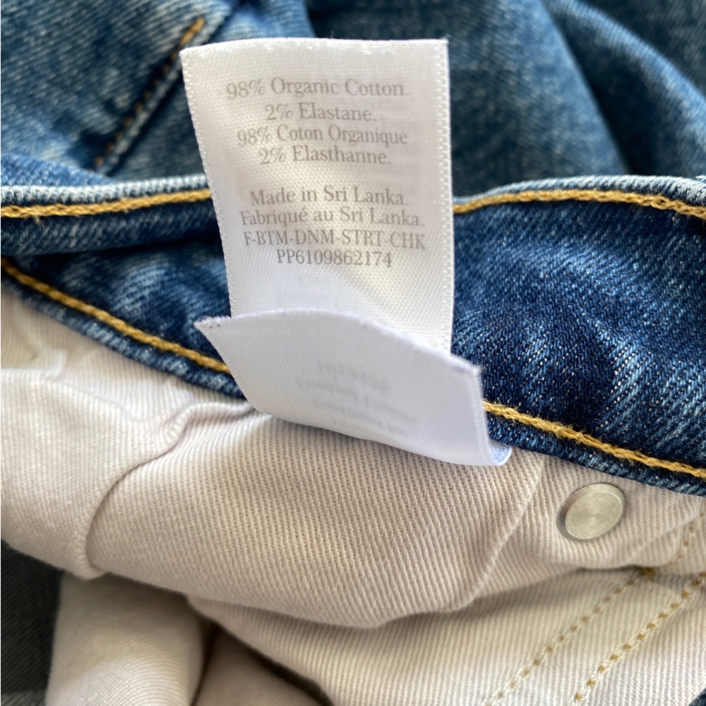 Everlane straight blue ankle jeans women size 27 - Picture 4 of 5